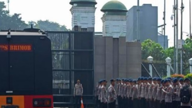 Suasana di DPR Menjelang Demo 25 Agustus, Pengamanan Diperketat Suasana di DPR Menjelang Demo 25 Agustus, Pengamanan Diperketat