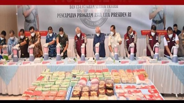 Polda Kalsel Musnahkan Barang Bukti Narkoba, Ungkap 45 Kasus dalam Empat Bulan Polda Kalsel Musnahkan Barang Bukti Narkoba, Ungkap 45 Kasus dalam Empat Bulan