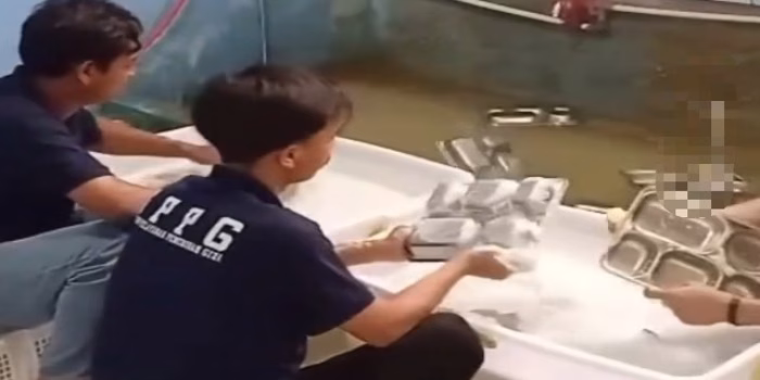 Video Viral: Dapur Program Makan Bergizi Gratis di Bandung Barat Disetop Sementara Akibat Cuci Nampan Tak Higienis