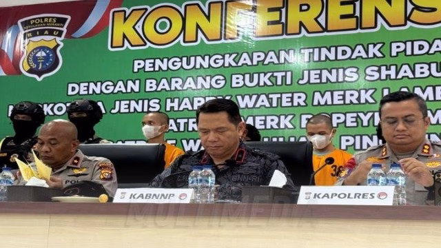 Polri Gagalkan Penyelundupan Narkoba Jaringan International Asal Malaysia di Riau Polri Gagalkan Penyelundupan Narkoba Jaringan International Asal Malaysia di Riau