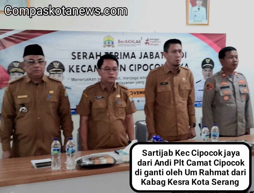 Um Rochmat Pimpin Kecamatan Cipocok Jaya: Lebih Senergi dan Harmonis Harapan Baru Bagi Warga Masyarakat Cipocok Jaya Um Rochmat Pimpin Kecamatan Cipocok Jaya: Lebih Senergi dan Harmonis Harapan Baru Bagi Warga Masyarakat Cipocok Jaya