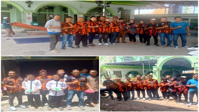 Jumat Berkah, Pemuda Pancasila Ranting Pipitan Gelar Aksi Berbagi untuk Jamaah Masjid Darurrohman Jumat Berkah, Pemuda Pancasila Ranting Pipitan Gelar Aksi Berbagi untuk Jamaah Masjid Darurrohman