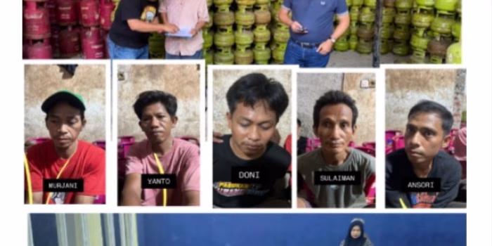 Polda Banten Bongkar Praktik Suntikan Gas Elpiji Subsidi ke Non-Subsidi, Enam Pelaku Diamankan