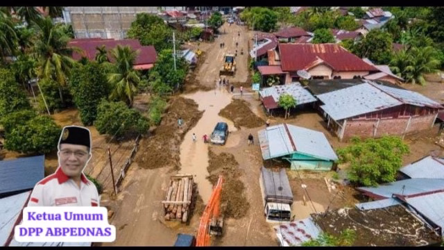 DPP ABPEDNAS : Bencana di Aceh, Sumatera Utara dan Sumatera Barat Sangat Besar – Layak Dikategorikan sebagai Bencana Nasional DPP ABPEDNAS : Bencana di Aceh, Sumatera Utara dan Sumatera Barat Sangat Besar – Layak Dikategorikan sebagai Bencana Nasional