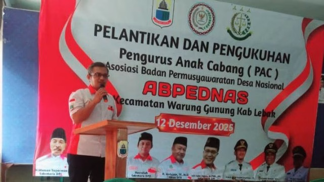 Sekretaris DPD ABPEDNAS Banten Tekankan Penguatan Peran BPD untuk Dorong Desa Maju Sekretaris DPD ABPEDNAS Banten Tekankan Penguatan Peran BPD untuk Dorong Desa Maju