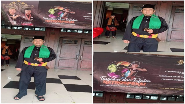 Ketum Perguruan Cahaya Karuhun Banten Hadiri Agenda Refleksi 6 Tahun Pencak Silat Tradisi Pasca Pengakuan UNESCO Ketum Perguruan Cahaya Karuhun Banten Hadiri Agenda Refleksi 6 Tahun Pencak Silat Tradisi Pasca Pengakuan UNESCO