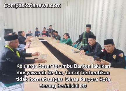 TUNTUTAN KELUARGA BESAR TERUMBU BANTEN UNTUK HILANGKAN PREMANISME DI KOTA SERANG, TERMASUK STADION MULANA YUSUF TUNTUTAN KELUARGA BESAR TERUMBU BANTEN UNTUK HILANGKAN PREMANISME DI KOTA SERANG, TERMASUK STADION MULANA YUSUF