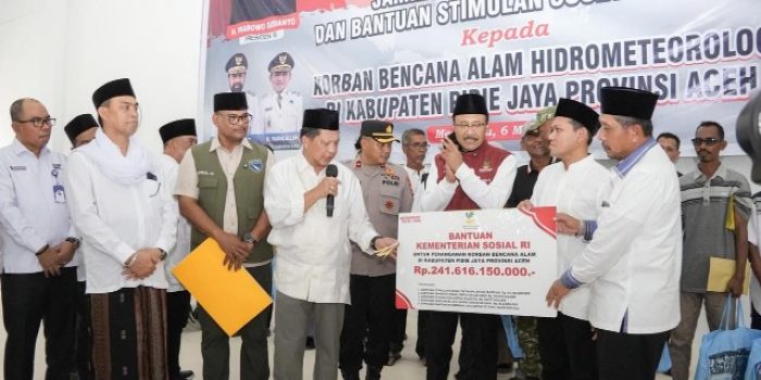 Pemulihan Sosial dan Ekonomi Korban Bencana Aceh Terus Dipercepat Satgas PRR
