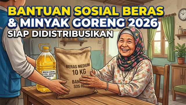 Bansos Beras 10 Kg dan 4 Liter Minyak Goreng Siap Dibagikan, Cek Apakah Anda Termasuk Penerima Bansos Beras 10 Kg dan 4 Liter Minyak Goreng Siap Dibagikan, Cek Apakah Anda Termasuk Penerima