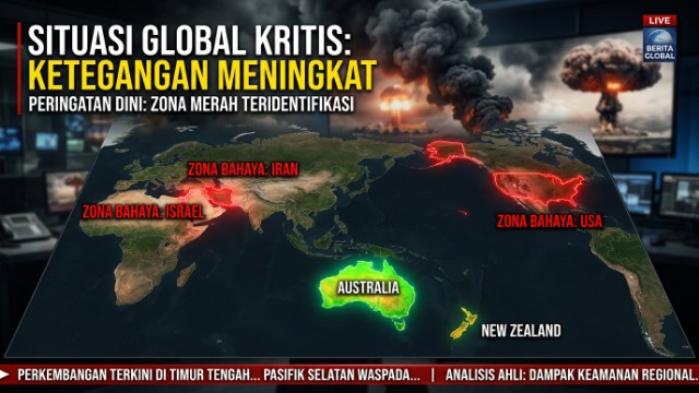 Hanya Dua Negara yang Mungkin ‘Selamat’ Jika Perang Nuklir Iran vs AS‑Israel Pecah Hanya Dua Negara yang Mungkin ‘Selamat’ Jika Perang Nuklir Iran vs AS‑Israel Pecah