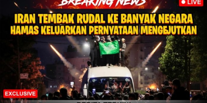 Iran Tembak Rudal ke Banyak Negara, Hamas Keluarkan Pernyataan Mengejutkan