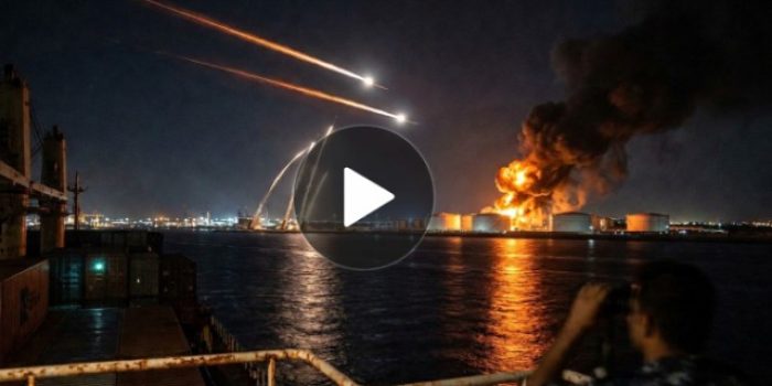 Serangan Rudal Iran Hantam Pelabuhan Fujairah