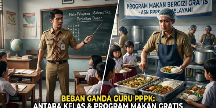 Dugaan Rangkap Jabatan ASN PPPK di Kecamatan Sumur Jadi Sorotan Warga