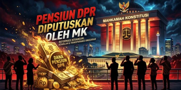 MK Putuskan Pensiun Seumur Hidup Anggota DPR Inkosntitusional, Ini Dampaknya