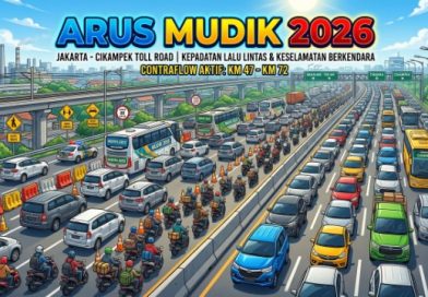 Kepolisian Perpanjang Contraflow di Tol Jakarta-Cikampek, Antisipasi Lonjakan Arus Mudik 2026 Kepolisian Perpanjang Contraflow di Tol Jakarta-Cikampek, Antisipasi Lonjakan Arus Mudik 2026