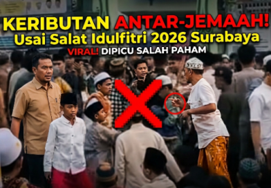Keributan Antarjemaah Usai Salat Idulfitri 2026 di Surabaya Viral, Dipicu Salah Paham Keributan Antarjemaah Usai Salat Idulfitri 2026 di Surabaya Viral, Dipicu Salah Paham