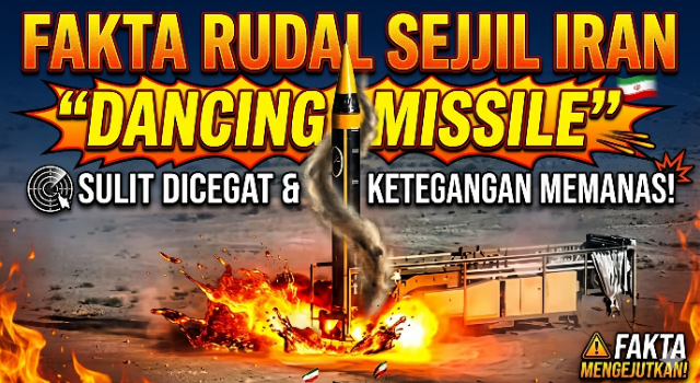 Fakta Rudal Sejjil Iran: “Dancing Missile” yang Sulit Dicegat dan Bikin Ketegangan Memanas