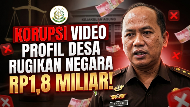 Kasus Korupsi Video Profil Desa di Karo, Kejagung Ungkap Kerugian Negara Capai Rp1,8 Miliar Kasus Korupsi Video Profil Desa di Karo, Kejagung Ungkap Kerugian Negara Capai Rp1,8 Miliar
