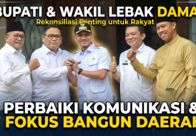 Bupati Lebak Temui Wakilnya Usai Ketegangan, Janji Perbaiki Komunikasi dan Fokus Bangun Daerah Bupati Lebak Temui Wakilnya Usai Ketegangan, Janji Perbaiki Komunikasi dan Fokus Bangun Daerah