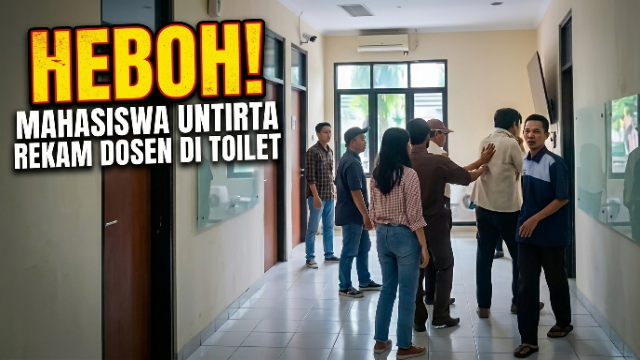 Heboh! Mahasiswa Untirta Diduga Rekam Dosen di Toilet Kampus Pakupatan Heboh! Mahasiswa Untirta Diduga Rekam Dosen di Toilet Kampus Pakupatan