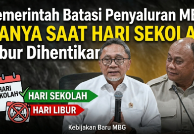 Pemerintah Batasi Penyaluran MBG Hanya Saat Hari Sekolah, Libur Dihentikan Pemerintah Batasi Penyaluran MBG Hanya Saat Hari Sekolah, Libur Dihentikan