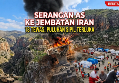 Serangan AS ke Jembatan Iran Tewaskan 13 Orang, Puluhan Warga Sipil Terluka Serangan AS ke Jembatan Iran Tewaskan 13 Orang, Puluhan Warga Sipil Terluka