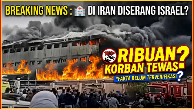 RS di Iran Dikabarkan Diserang Israel, Ribuan Korban Tewas? Fakta Masih Belum Terverifikasi RS di Iran Dikabarkan Diserang Israel, Ribuan Korban Tewas? Fakta Masih Belum Terverifikasi