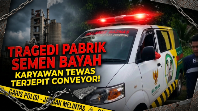 Karyawan Pabrik Semen di Bayah Tewas Terjepit Conveyor Karyawan Pabrik Semen di Bayah Tewas Terjepit Conveyor