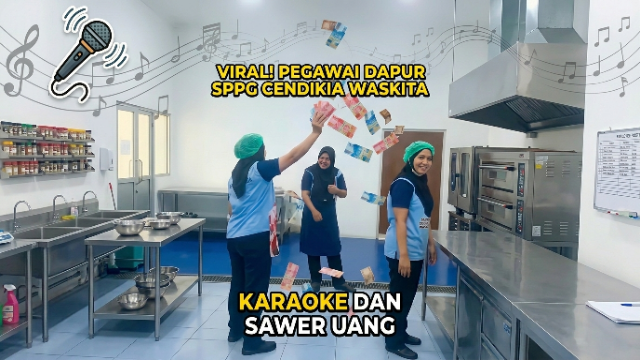 Pegawai Dapur SPPG Cendikia Waskita Viral Usai Karaoke dan Sawer Uang Pegawai Dapur SPPG Cendikia Waskita Viral Usai Karaoke dan Sawer Uang