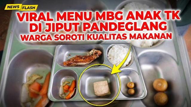 Viral Menu MBG Anak TK di Jiput Pandeglang, Warga Soroti Kualitas Makanan Viral Menu MBG Anak TK di Jiput Pandeglang, Warga Soroti Kualitas Makanan