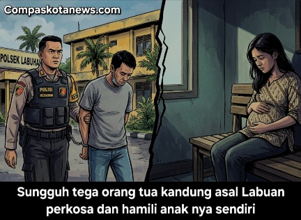 Orang Tua Bajad Diduga Cabuli Anak Kandung Hingga Hamil, Pria di Labuan Diamankan Polisi Orang Tua Bajad Diduga Cabuli Anak Kandung Hingga Hamil, Pria di Labuan Diamankan Polisi