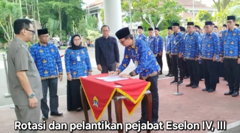 85 Pejabat Kota Serang Resmi Dilantik, Sekda Nanang : Jabatan adalah Amanah, Bukan Warisan 85 Pejabat Kota Serang Resmi Dilantik, Sekda Nanang : Jabatan adalah Amanah, Bukan Warisan