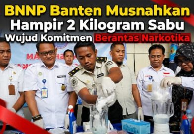 BNNP Banten Musnahkan Hampir 2 Kilogram Sabu, Wujud Komitmen Berantas Narkotika BNNP Banten Musnahkan Hampir 2 Kilogram Sabu, Wujud Komitmen Berantas Narkotika