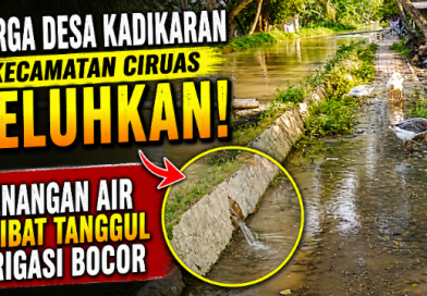 Warga Desa Kadikaran Kecamatan Ciruas Keluhkan Genangan Air Akibat Tanggul Irigasi Bocor Warga Desa Kadikaran Kecamatan Ciruas Keluhkan Genangan Air Akibat Tanggul Irigasi Bocor