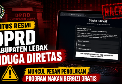Situs Resmi DPRD Kabupaten Lebak Diduga Diretas, Muncul Pesan Penolakan Program Makan Bergizi Gratis Situs Resmi DPRD Kabupaten Lebak Diduga Diretas, Muncul Pesan Penolakan Program Makan Bergizi Gratis