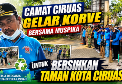 Camat Ciruas Gelar Korve Bersama Muspika untuk Bersihkan Taman Kota Ciruas Camat Ciruas Gelar Korve Bersama Muspika untuk Bersihkan Taman Kota Ciruas