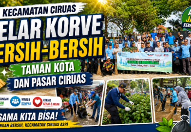 Kecamatan Ciruas Gelar Korve Bersih-Bersih Taman Kota dan Pasar Ciruas Kecamatan Ciruas Gelar Korve Bersih-Bersih Taman Kota dan Pasar Ciruas