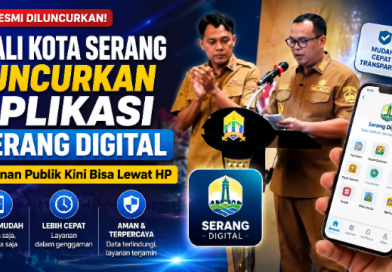 Wali Kota Serang Luncurkan Aplikasi Serang Digital, Layanan Publik Kini Bisa Lewat HP Wali Kota Serang Luncurkan Aplikasi Serang Digital, Layanan Publik Kini Bisa Lewat HP