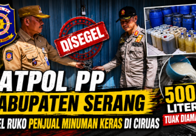 Satpol PP Kabupaten Serang Segel Ruko Penjual Miras di Ciruas, 500 Liter Tuak Diamankan Satpol PP Kabupaten Serang Segel Ruko Penjual Miras di Ciruas, 500 Liter Tuak Diamankan
