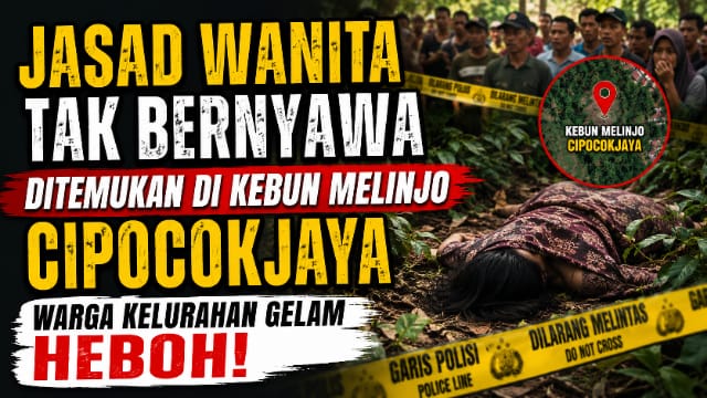 Mayat Perempuan Ditemukan di Kebun Melinjo Cipocokjaya, Warga Kelurahan Gelam Heboh Mayat Perempuan Ditemukan di Kebun Melinjo Cipocokjaya, Warga Kelurahan Gelam Heboh
