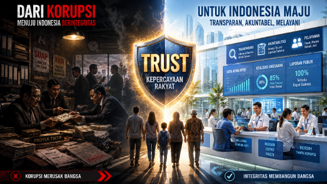 MEMBANGUN KEPERCAYAAN PUBLIK MELALUI REFORMASI INSTITUSI PUBLIK MEMBANGUN KEPERCAYAAN PUBLIK MELALUI REFORMASI INSTITUSI PUBLIK
