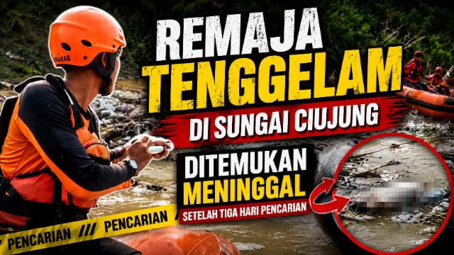Remaja Tenggelam di Sungai Ciujung Ditemukan Meninggal Setelah Tiga Hari Pencarian Remaja Tenggelam di Sungai Ciujung Ditemukan Meninggal Setelah Tiga Hari Pencarian