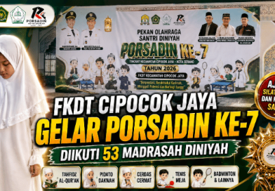 FKDT Cipocok Jaya Gelar Porsadin ke-7, Diikuti 53 Madrasah Diniyah FKDT Cipocok Jaya Gelar Porsadin ke-7, Diikuti 53 Madrasah Diniyah