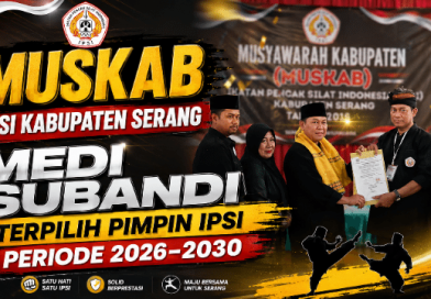 Muskab IPSI Kabupaten Serang, Medi Subandi Terpilih Pimpin IPSI Periode 2026–2030 Muskab IPSI Kabupaten Serang, Medi Subandi Terpilih Pimpin IPSI Periode 2026–2030