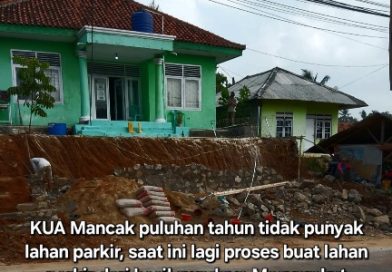 Klarifikasi Pembangunan Lahan Parkir KUA Mancak: Pekerjaan Dibiayai Sumbangan Suadaya, Bukan Anggaran Negara