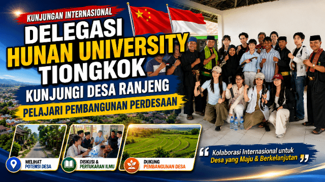 Delegasi Hunan University Tiongkok Kunjungi Desa Ranjeng, Pelajari Pembangunan Perdesaan Delegasi Hunan University Tiongkok Kunjungi Desa Ranjeng, Pelajari Pembangunan Perdesaan