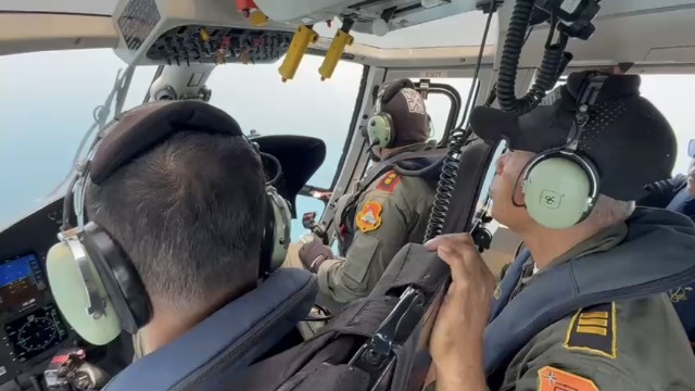 Helikopter HR-3604 Dukung Operasi SAR Survivor Gunung Anak Krakatau Helikopter HR-3604 Dukung Operasi SAR Survivor Gunung Anak Krakatau