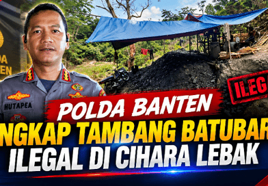Polda Banten Ungkap Tambang Batubara Ilegal di Cihara Lebak Polda Banten Ungkap Tambang Batubara Ilegal di Cihara Lebak