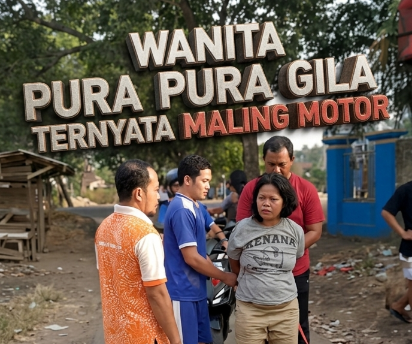 Berani, tapi Naas: Perempuan Bawa Kabur Motor di Belakang Pasar Kalodran Berakhir di Tangan Warga Berani, tapi Naas: Perempuan Bawa Kabur Motor di Belakang Pasar Kalodran Berakhir di Tangan Warga