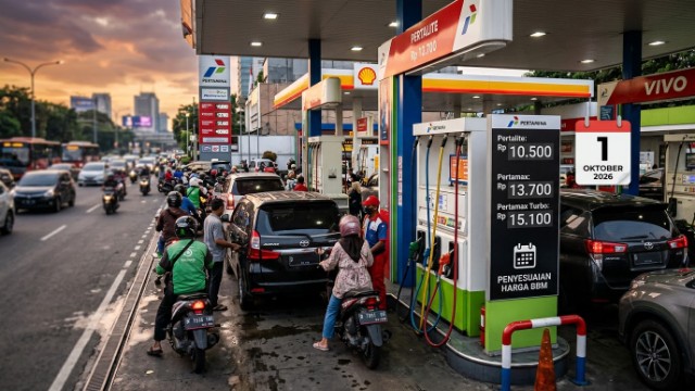 Daftar Harga BBM Pertamina, Shell, BP, dan Vivo Jelang 1 Oktober 2026 Daftar Harga BBM Pertamina, Shell, BP, dan Vivo Jelang 1 Oktober 2026